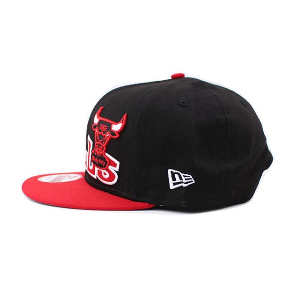 ニューエラ キャップ 9FIFTY スナップバック シカゴ ブルズ  STOKED SNAPBACK CAP BLACK-RED  NEW ERA CHICAGO BULLS
