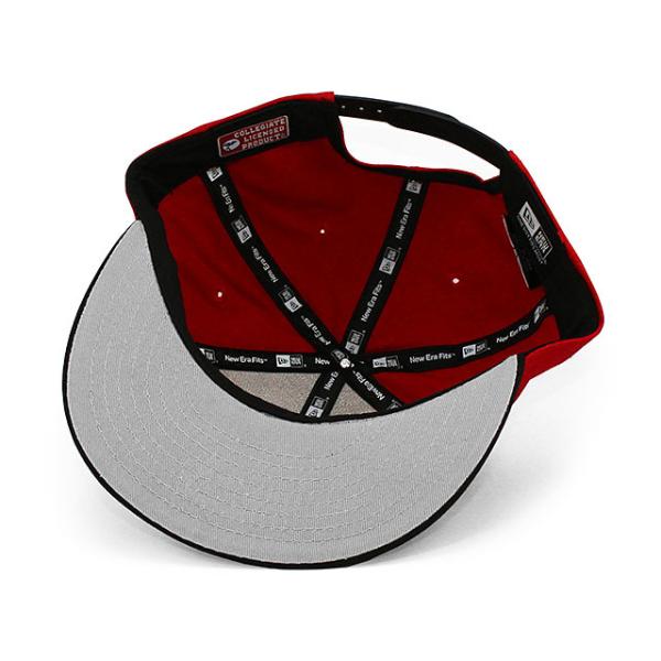 ニューエラ キャップ 9FIFTY スナップバック UNLV レベルズ  NCAA STOKED SNAPBACK CAP RED-BLACK  NEW ERA UNLV REBELS