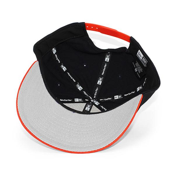 ニューエラ キャップ 9FIFTY スナップバック シラキュース オレンジ  NCAA STOKED SNAPBACK CAP NAVY-ORANGE  NEW ERA SYRACUSE ORANGE