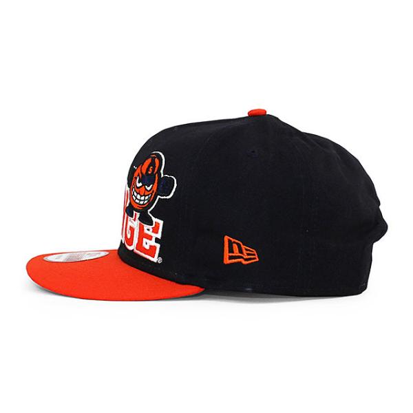 ニューエラ キャップ 9FIFTY スナップバック シラキュース オレンジ  NCAA STOKED SNAPBACK CAP NAVY-ORANGE  NEW ERA SYRACUSE ORANGE