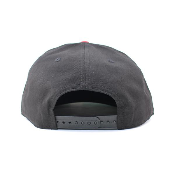 ニューエラ キャップ 9FIFTY スナップバック シカゴ ブルズ  SWASH-SCRIPT SNAPBACK CAP BLACK-RED  NEW ERA CHICAGO BULLS