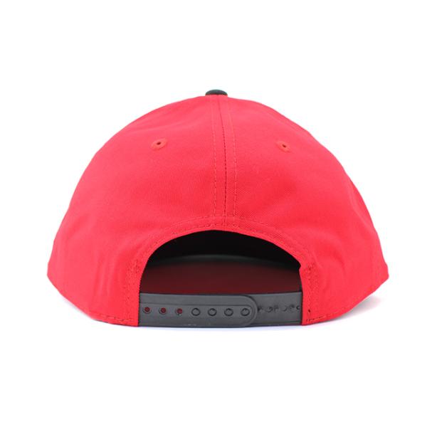 ニューエラ キャップ 9FIFTY スナップバック シカゴ ブルズ  WORDSTRIPE SNAPBACK CAP RED-BLACK  NEW ERA CHICAGO BULLS