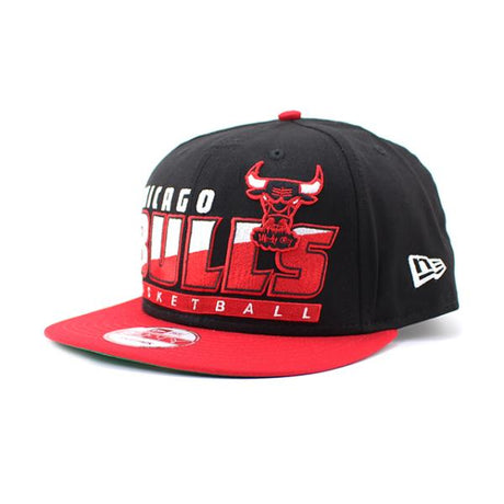 ニューエラ キャップ 9FIFTY スナップバック シカゴ ブルズ  SLICE-N-DICE SNAPBACK CAP BLACK-RED  NEW ERA CHICAGO BULLS