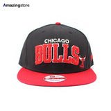 ニューエラ キャップ 9FIFTY スナップバック シカゴ ブルズ  NBA HWC CHENILLE-ARCH SNAPBACK CAP BLACK-RED  NEW ERA CHICAGO BULLS
