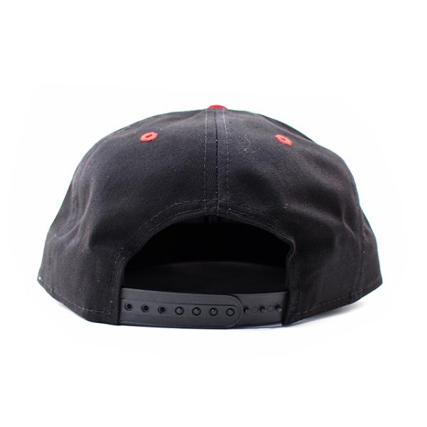 ニューエラ キャップ 9FIFTY スナップバック シカゴ ブルズ NBA HWC STEP-ABOVE SNAPBACK CAP BLACK-RED  NEW ERA CHICAGO BULLS