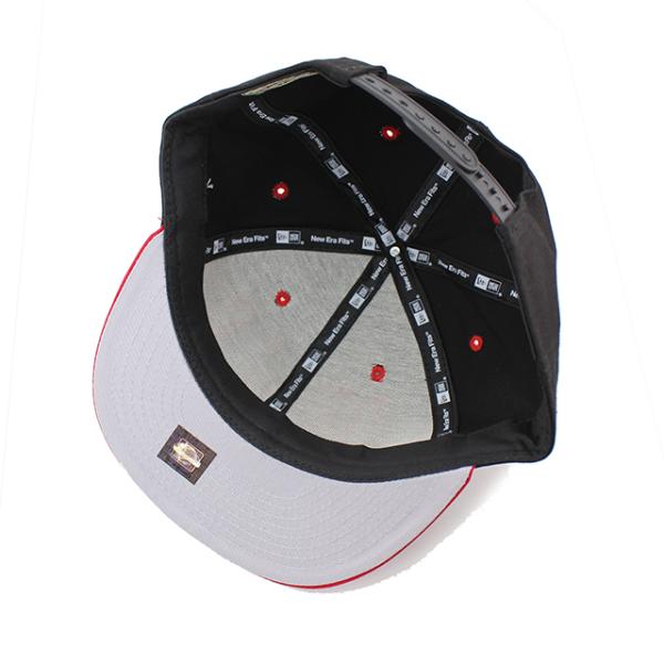 ニューエラ キャップ 9FIFTY スナップバック シカゴ ブルズ NBA HWC STEP-ABOVE SNAPBACK CAP BLACK-RED  NEW ERA CHICAGO BULLS