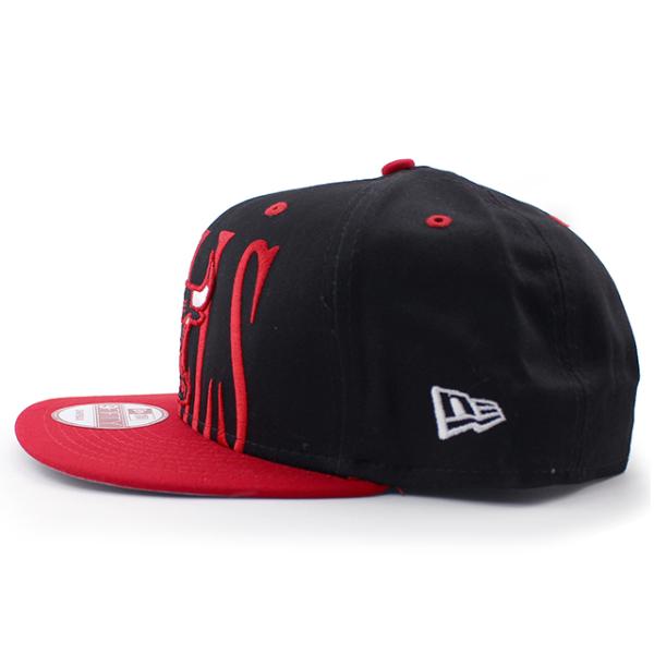 ニューエラ キャップ 9FIFTY スナップバック シカゴ ブルズ NBA HWC STEP-ABOVE SNAPBACK CAP BLACK-RED  NEW ERA CHICAGO BULLS