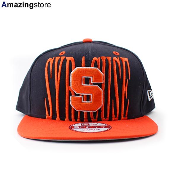 ニューエラ キャップ 9FIFTY スナップバック シラキュース オレンジ  NCAA STEP-ABOVE SNAPBACK CAP NAVY-ORANGE  NEW ERA SYRACUSE ORANGE