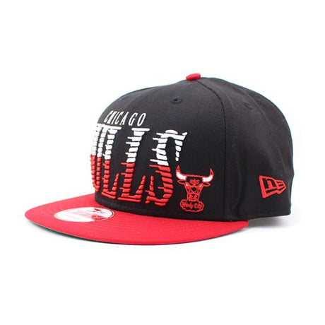 ニューエラ キャップ 9FIFTY スナップバック シカゴ ブルズ  SAILTIP SNAPBACK CAP BLACK-RED  NEW ERA CHICAGO BULLS