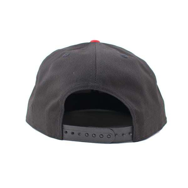 ニューエラ キャップ 9FIFTY スナップバック シカゴ ブルズ  SAILTIP SNAPBACK CAP BLACK-RED  NEW ERA CHICAGO BULLS