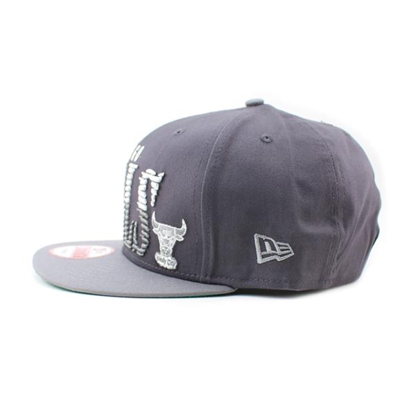 ニューエラ キャップ 9FIFTY スナップバック シカゴ ブルズ  SAILTIP SNAPBACK CAP CHARCOAL-GREY  NEW ERA CHICAGO BULLS