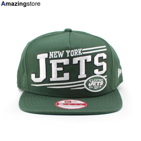 ニューエラ キャップ 9FIFTY スナップバック ニューヨーク ジェッツ  NFL ANGULAR A-FRAME SNAPBACK CAP GREEN  NEW ERA NEW YORK JETS