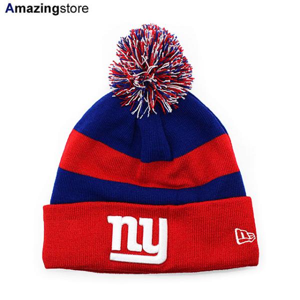 ニューエラ ニットキャップビーニー ニューヨーク ジャイアンツ  NFL STADIUM SPORT KNIT BEANIE RED  NEW ERA NEW YORK GIANTS