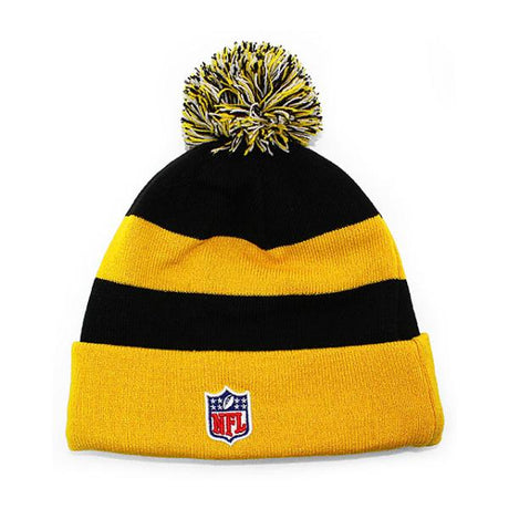 ニューエラ ニットキャップビーニー ピッツバーグ スティーラーズ  NFL STADIUM SPORT KNIT BEANIE GOLD  NEW ERA PITTSBURGH STEELERS