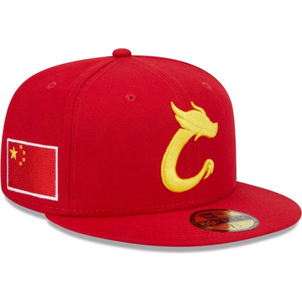 ニューエラ キャップ 59FIFTY WBC 中国 2023 WORLD BASEBALL CLASSIC FITTED CAP RED NEW ERA CHINA