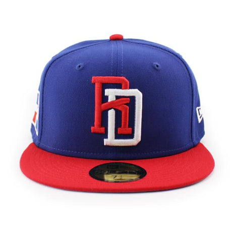 ニューエラ キャップ 59FIFTY WBC ドミニカ共和国 帽子 2023 WORLD BASEBALL CLASSIC FITTED CAP NAVY RED NEW ERA DOMINICAN REPUBLIC