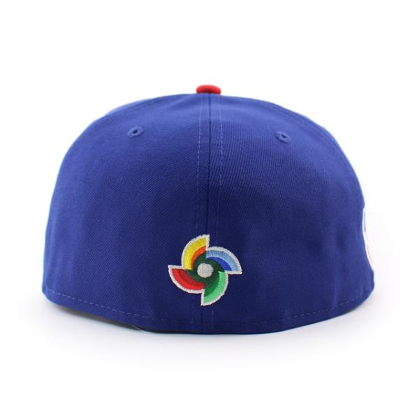 ニューエラ キャップ 59FIFTY WBC ドミニカ共和国 帽子 2023 WORLD BASEBALL CLASSIC FITTED CAP NAVY RED NEW ERA DOMINICAN REPUBLIC