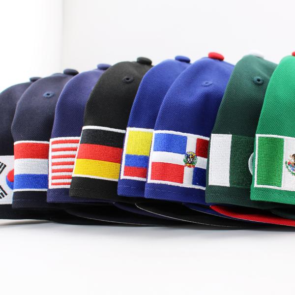 ニューエラ キャップ 59FIFTY WBC ドミニカ共和国 帽子 2023 WORLD BASEBALL CLASSIC FITTED CAP NAVY RED NEW ERA DOMINICAN REPUBLIC