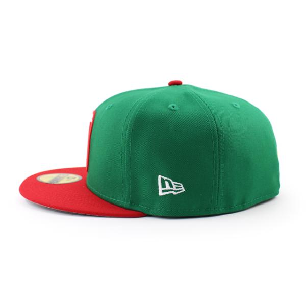ニューエラ 59FIFTY WBC メキシコ 2023 WORLD BASEBALL CLASSIC FITTED CAP GREEN RED NEW ERA MEXICO