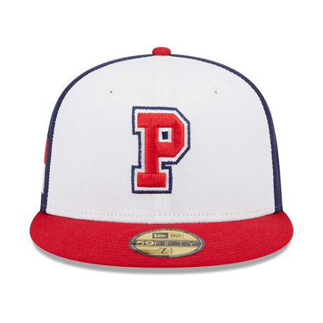 ニューエラ キャップ 59FIFTY WBC パナマ 2023 WORLD BASEBALL CLASSIC FITTED CAP WHITE NAVY RED NEW ERA PANAMA