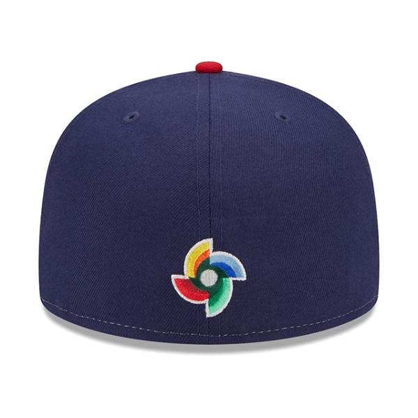 ニューエラ キャップ 59FIFTY WBC パナマ 2023 WORLD BASEBALL CLASSIC FITTED CAP WHITE NAVY RED NEW ERA PANAMA