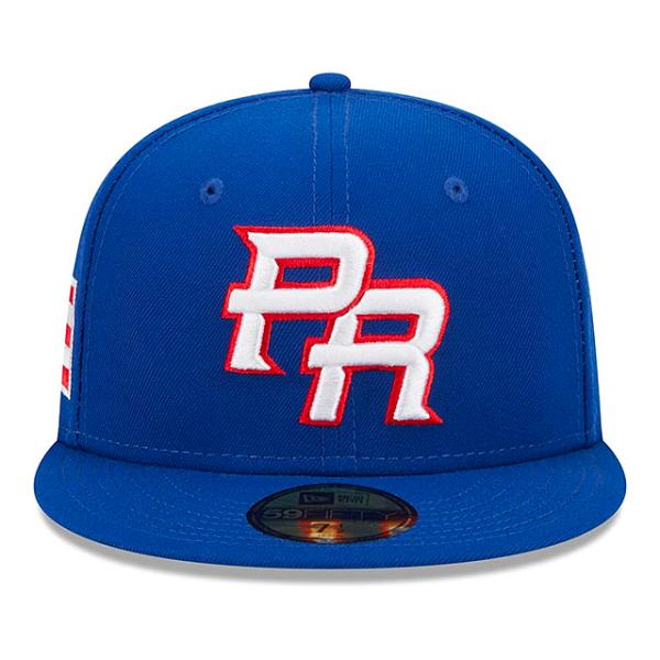 ニューエラ キャップ 59FIFTY WBC プエルトリコ 帽子 2023 WORLD BASEBALL CLASSIC FITTED CAP BLUE