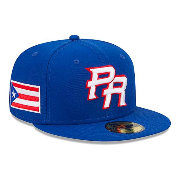 ニューエラ キャップ 59FIFTY WBC プエルトリコ 帽子 2023 WORLD BASEBALL CLASSIC FITTED CAP BLUE