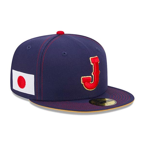 ニューエラ キャップ 59FIFTY WBC 日本 2023 WORLD BASEBALL CLASSIC FITTED CAP NAVY