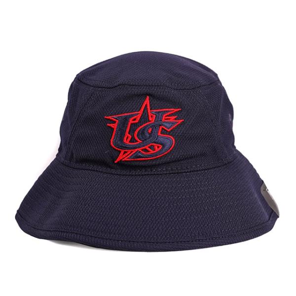 ニューエラ バケットハット WBC アメリカ 2023 WORLD BASEBALL CLASSIC BATTING PRACTICE BUCKET HAT NEW ERA USA