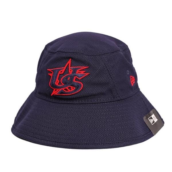 ニューエラ バケットハット WBC アメリカ 2023 WORLD BASEBALL CLASSIC BATTING PRACTICE BUCKET HAT NEW ERA USA