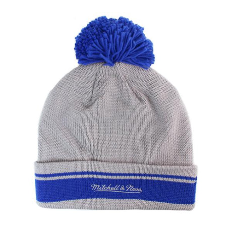 ミッチェル&ネス ニットキャップ ビーニー ブルックリン ネッツ XL-LOGO BEANIE GRAY