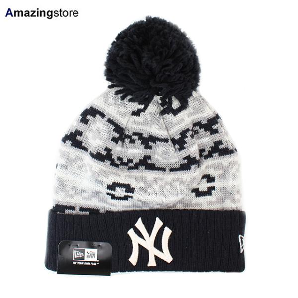 ニューエラ ニットキャップ ビーニー ニューヨーク ヤンキース  MLB RETRO CHILL KNIT BEANIE CAP NAVY  NEW ERA NEW YORK YANKEES