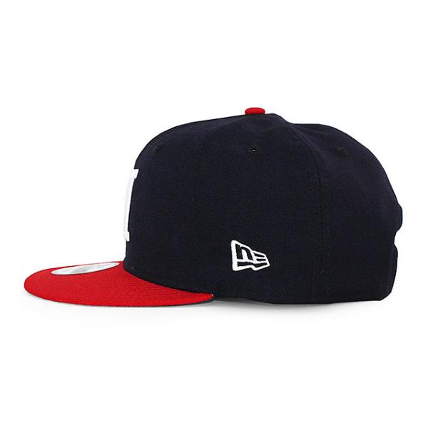 ニューエラ キャップ 9FIFTY ミルウォーキー ブレーブス MLB 1965-77 COOPERSTOWN REPLICA SNAPBACK CAP NAVY