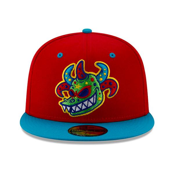 ニューエラ キャップ 59FIFTY スクラントン ウィルクスバリ レイルライダース MILB COPA DE LA DIVERSION FITTED CAP RED-BLUE