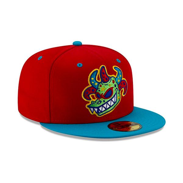ニューエラ キャップ 59FIFTY スクラントン ウィルクスバリ レイルライダース MILB COPA DE LA DIVERSION FITTED CAP RED-BLUE
