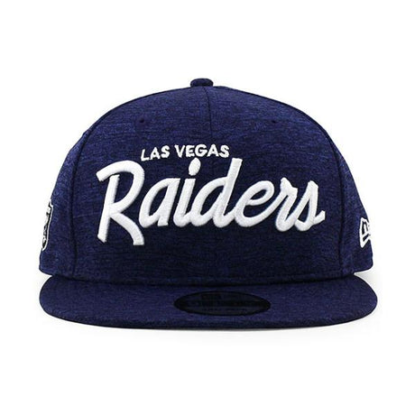 ニューエラ キャップ 9FIFTY ラスベガス レイダース NFL TEAM SCRIPT SHADOW TECH SNAPBACK CAP NAVY