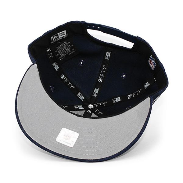 ニューエラ キャップ 9FIFTY ラスベガス レイダース NFL TEAM SCRIPT SHADOW TECH SNAPBACK CAP NAVY