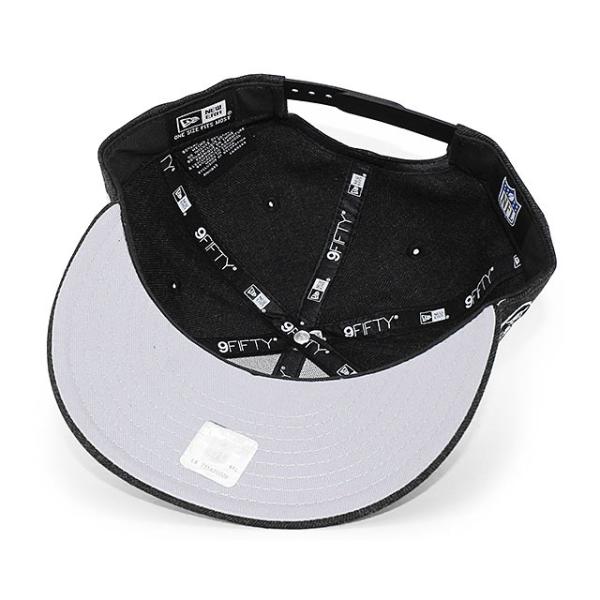 ニューエラ キャップ 9FIFTY ラスベガス レイダース NFL TEAM SCRIPT SNAPBACK CAP HEATHER BLACK