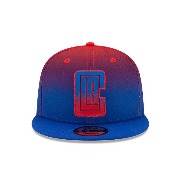 ニューエラ キャップ 9FIFTY スナップバック ロサンゼルス クリッパーズ  NBA BACK HALF FADE SNAPBACK CAP ROYAL BLUE  NEW ERA LOS ANGELES CLIPPERS
