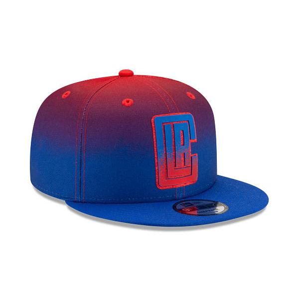 ニューエラ キャップ 9FIFTY スナップバック ロサンゼルス クリッパーズ  NBA BACK HALF FADE SNAPBACK CAP ROYAL BLUE  NEW ERA LOS ANGELES CLIPPERS