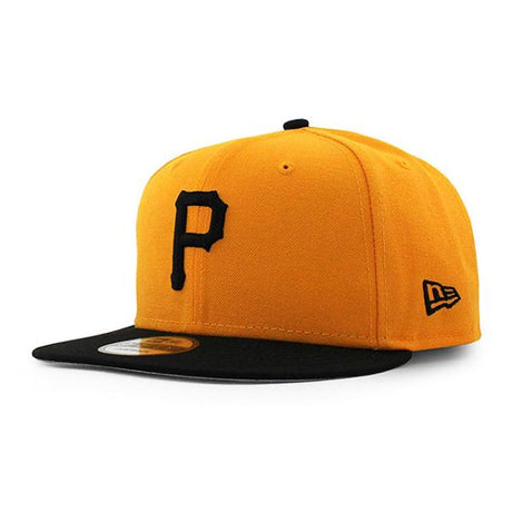 ニューエラ キャップ 9FIFTY ピッツバーグ パイレーツ  MLB 1970-75 COOPERSTOWN REPLICA SNAPBACK CAP GOLD-BLACK  NEW ERA PITTSBURGH PIRATES