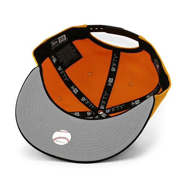 ニューエラ キャップ 9FIFTY ピッツバーグ パイレーツ MLB 1970-75 COOPERSTOWN REPLICA SNAPBACK CAP GOLD