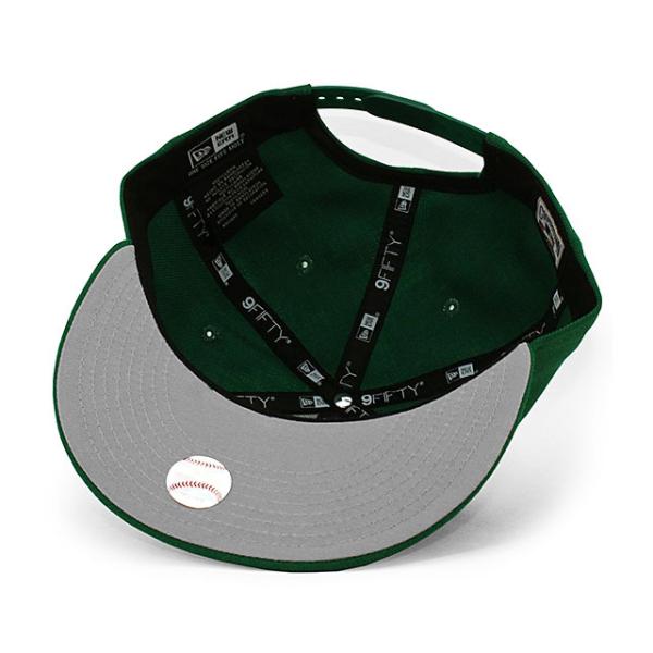 ニューエラ キャップ 9FIFTY カンザスシティ アスレチックス MLB 1963-67 COOPERSTOWN REPLICA SNAPBACK CAP GREEN