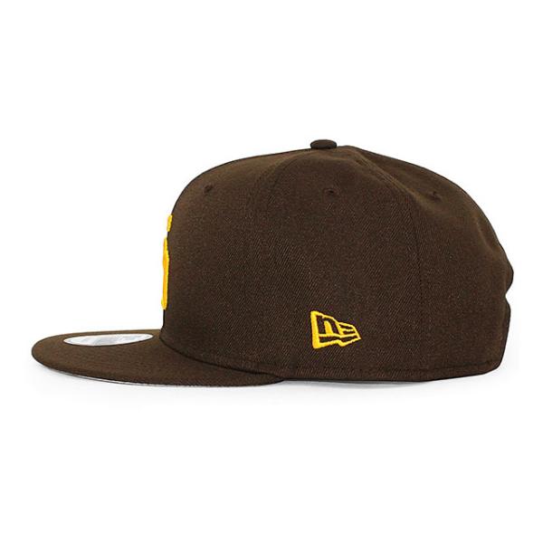 ニューエラ キャップ 9FIFTY サンディエゴ パドレス MLB 1969-71 COOPERSTOWN REPLICA SNAPBACK CAP BROWN