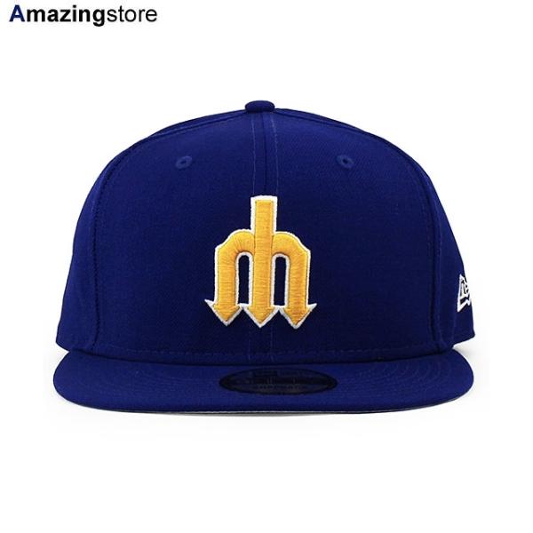 ニューエラ キャップ 9FIFTY シアトル マリナーズ MLB 1977-80 COOPERSTOWN REPLICA SNAPBACK CAP ROYAL BLUE