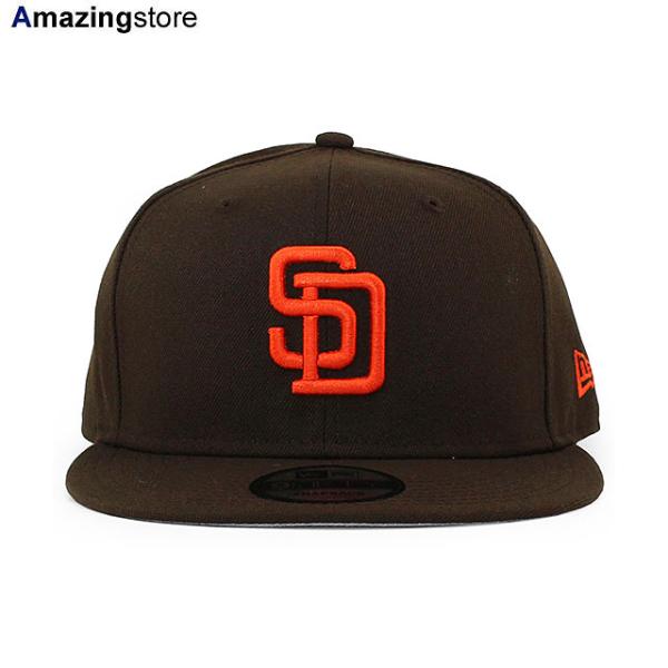 ニューエラ キャップ 9FIFTY サンディエゴ パドレス MLB 1985-90 COOPERSTOWN REPLICA SNAPBACK CAP BROWN