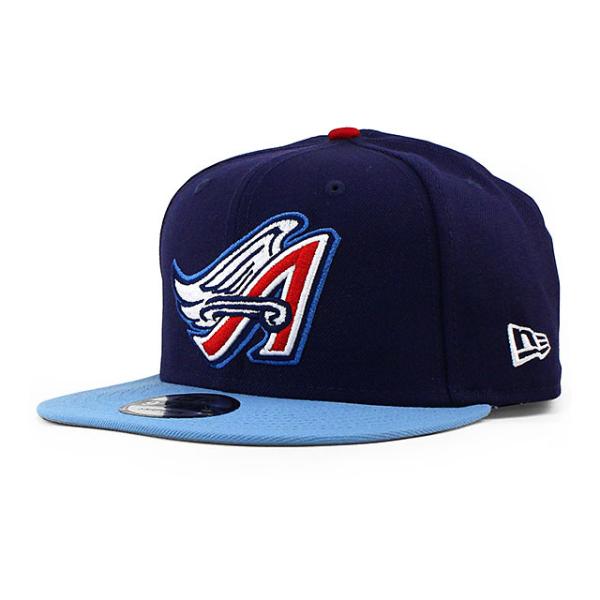ニューエラ キャップ 9FIFTY アナハイム エンゼルス MLB 2000 COOPERSTOWN REPLICA SNAPBACK CAP NAVY