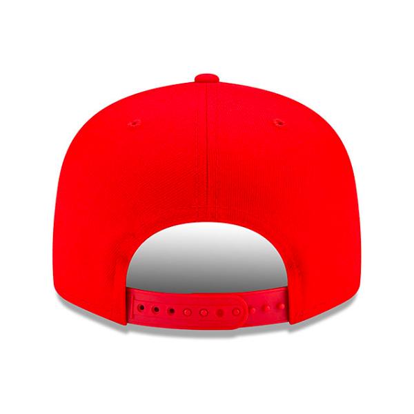 ニューエラ キャップ 9FIFTY カンザスシティ チーフス  NFL SUPER BOWL PATCHES SCRIPT SNAPBACK CAP RED  NEW ERA KANSAS CITY CHIEFS