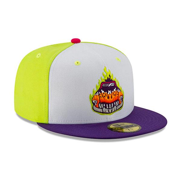 ニューエラ キャップ 59FIFTY ボーリンググリーン ホットロッズ MiLB COPA DE LA DIVERSION FITTED CAP WHITE