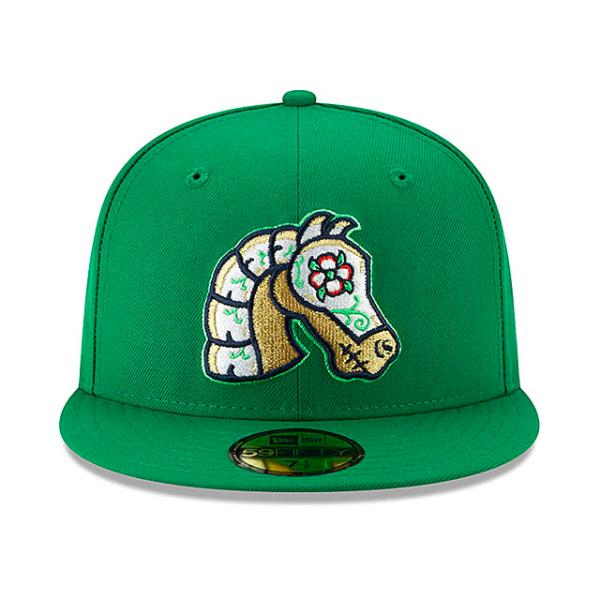ニューエラ キャップ 59FIFTY シャーロット ナイツ MiLB COPA DE LA DIVERSION FITTED CAP GREEN